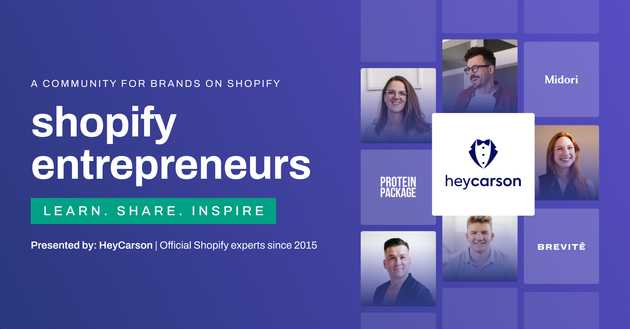 Shopify Entrepreneurs Facebook Group